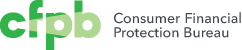 Navigate to homepage Consumer Financial Protection Bureau Logo